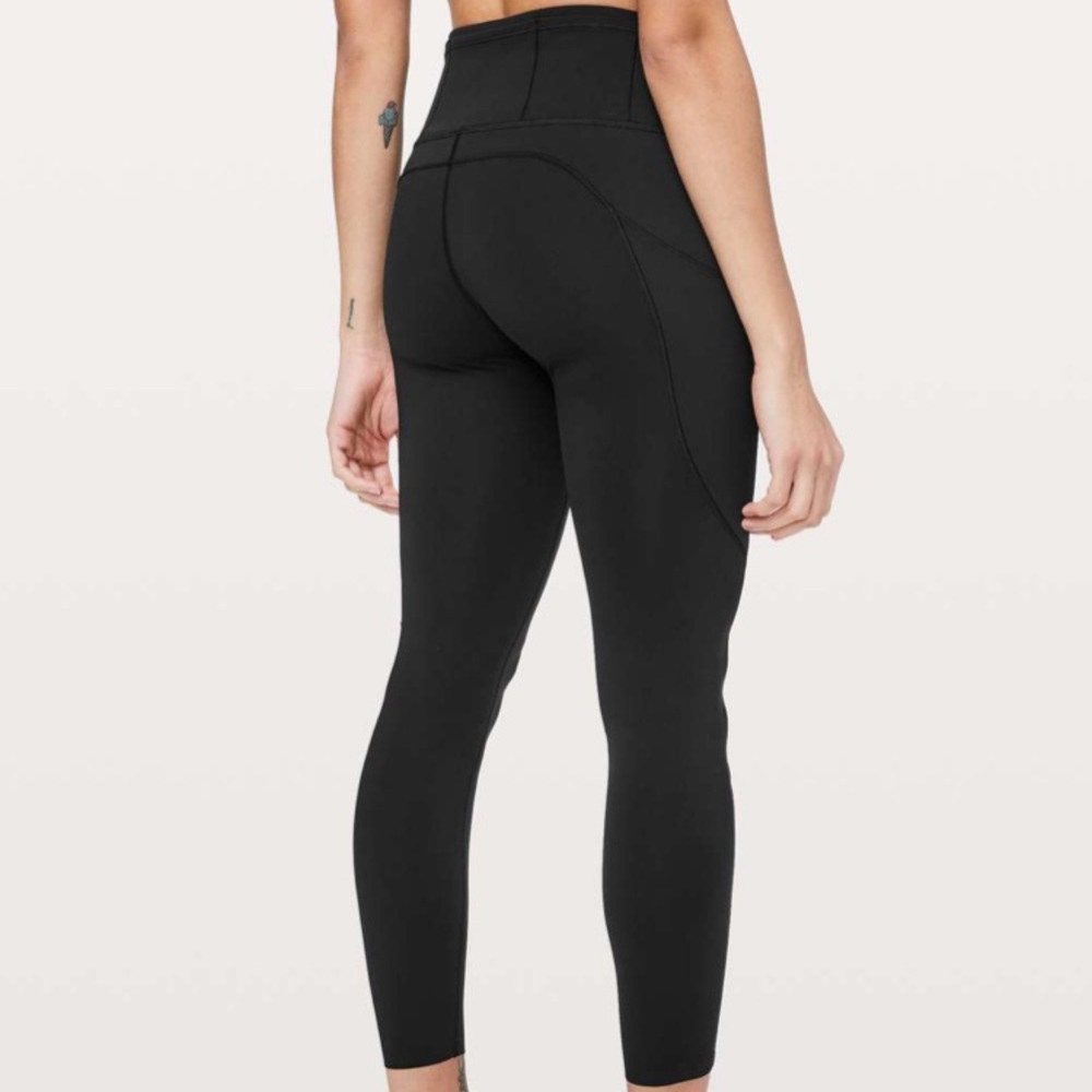 EUC Lululemon Fast and Free Tight II 25”